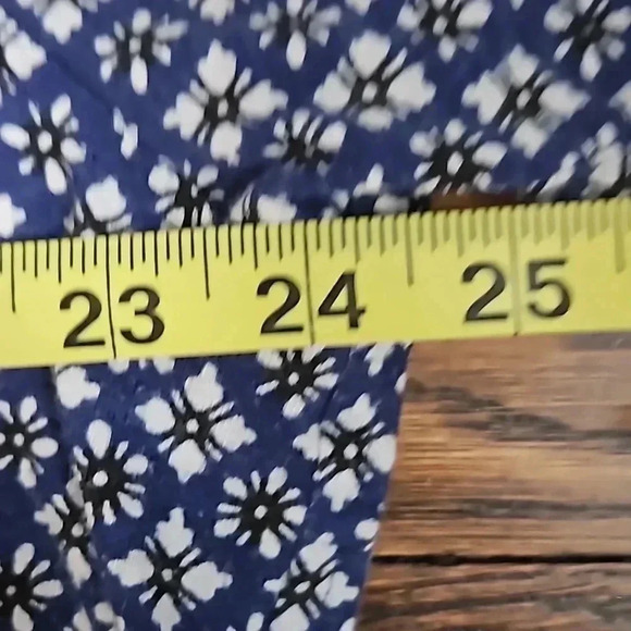 Rare J. Crew terry floral cotton camp collar shirt XXL NWOT - Picture 4 of 6